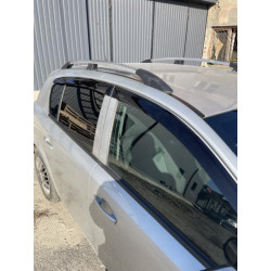 Купить Рейлинги алюминиевые (HB, хром) для Opel Astra H 2004-2013 гг