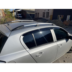 Купить Рейлинги алюминиевые (HB, хром) для Opel Astra H 2004-2013 гг