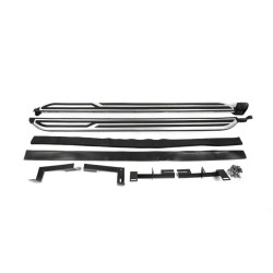 Купить Боковые пороги OEM (2 шт., алюминий) для Renault Duster 2018-2024 гг