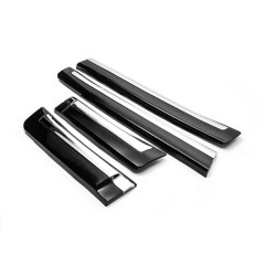 Купити Комплект дверних молдингів (2008-2016) Білий колір (BKT) для Toyota Land Cruiser 200