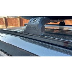 Купить Поперечный багажник на встроенные рейлинги Strong (2 шт) Серый для Toyota Rav 4 2019- гг