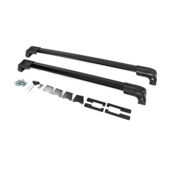 Купить Поперечный багажник на встроенные рейлинги Strong (2 шт) Черный для Toyota Rav 4 2019- гг