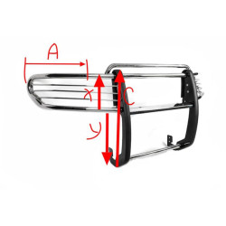 Купити Кенгурятник A098600 (нерж.) для Toyota FJ Cruiser