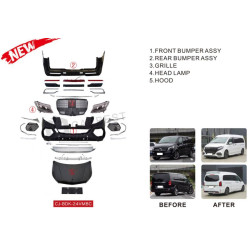 Купити Комплект обвісу (Maybach Type-2024, з капотом) для Mercedes Vito / V-class W447 2014- рр