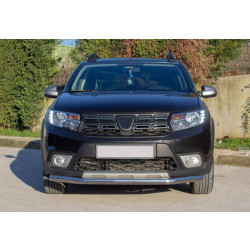 Купити Передній захист Texas (60мм, нерж) для Renault Sandero 2013-2022 рр