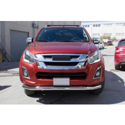 Купити Передній захист Texas (76мм, нерж) для Isuzu D-Max 2011-2019 рр