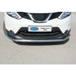 Купити Передній захист Texas для 2014-2017 (60мм, нерж) для Nissan Qashqai/Rogue Sport рр