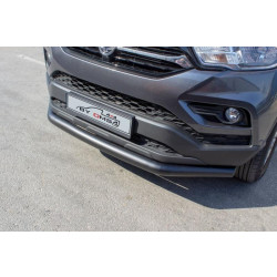 Купить Передняя защита Texas (76мм, черный) для SsangYong Musso ІІ 2018- гг