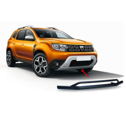 Купити Передній захист Vegas (60/42мм, чорний) для Renault Duster 2018-2024 рр