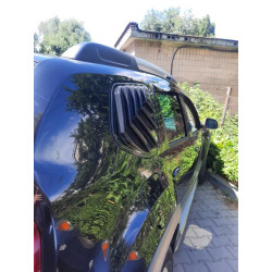 Купить Накладки на задние окна EuroCap (2 шт, ABS) для Renault Duster 2008-2017 гг