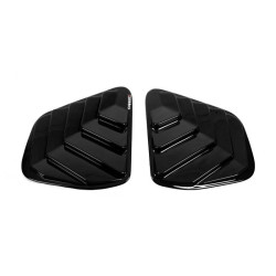 Купить Накладки на задние окна EuroCap (2 шт, ABS) для Renault Duster 2008-2017 гг