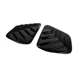 Купить Накладки на задние окна EuroCap (2 шт, ABS) для Renault Duster 2008-2017 гг