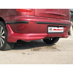 Купить Накладка на задний бампер (Meliset, под покраску) для Fiat Bravo 2008- гг