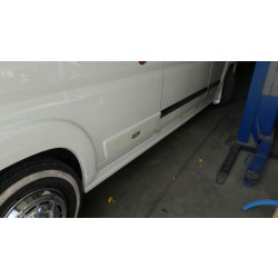 Купить Боковые пороги под покраску (Meliset) для Peugeot Boxer 2006-2025 гг