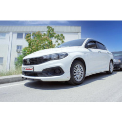 Купити Передня накладка на бампер (2021-2025, під фарбування) для Fiat Tipo 2016- рр