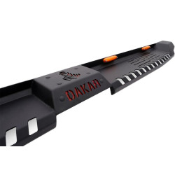 Купить Боковые пороги Dakar V2 с LED (2 шт, металл) для Land Rover Freelander I
