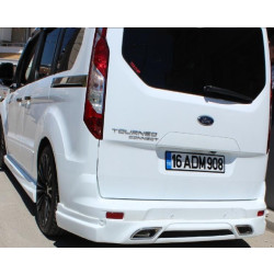 Купити Накладка на задній бампер (під фарбування) для Ford Connect 2014-2021 рр