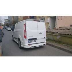 Купить Накладка на задний бампер (под покраску) для Ford Custom 2013-2022 гг