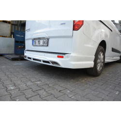 Купить Накладка на задний бампер (под покраску) для Ford Custom 2013-2022 гг