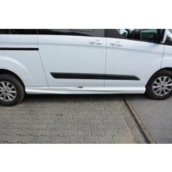 Купити Пороги (2 шт, під фарбування) Коротка база для Ford Custom 2013-2022 рр