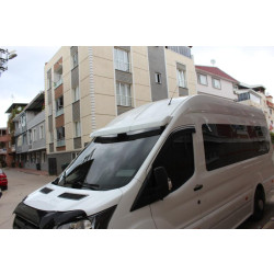 Купить Козырек на лобовое стекло V2 (на клей, под покраску) для Ford Transit 2014- гг