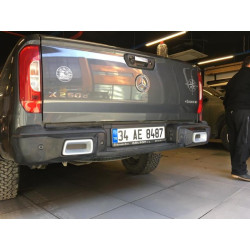 Купити Задній диффузор (чорний мат) для Mercedes X class