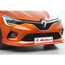 Купити Накладка на передній бампер (під фарбування) для Renault Clio V 2019- рр