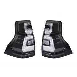 Купить Задние фонари BlackEdition V1 Plus (2017-2023, 2 шт) для Toyota Land Cruiser Prado 150