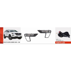Купить Комплект противотуманок для Ford Explorer 2019- рр