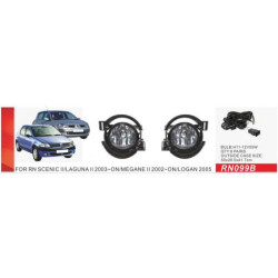 Купить Противотуманки (2 шт, галогенные) для Renault Scenic/Grand 2003-2009 гг