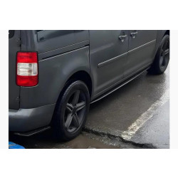 Купити Бокові пороги Performance (чорні) для Volkswagen Caddy 2010-2015 рр