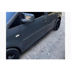 Купити Бокові пороги Performance (чорні) для Volkswagen Caddy 2010-2015 рр