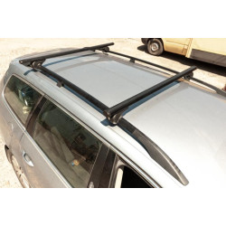 Купити Перемички на звичайні рейлінги під ключ Bold Bar V1 (2 шт) Чорні для Ford Maverick 2000-2007 рр