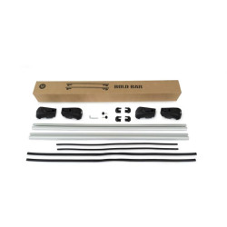 Купить Перемычки на обычные рейлинги под ключ Bold Bar V1 (2 шт) Серые для Ford Connect 2021- гг