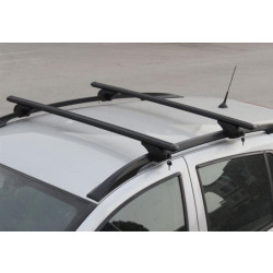 Купить Перемычки на обычные рейлинги под ключ Bold Bar V1 (2 шт) Серые для Ford Connect 2021- гг