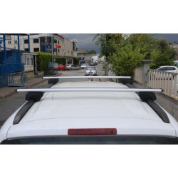 Купити Перемички на звичайні рейлінги під ключ Bold Bar V1 (2 шт) Чорні для Toyota Proace City