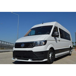 Купить Накладка лип на передний бампер (под покраску) для Volkswagen Crafter 2016- гг