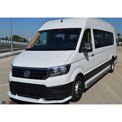 Купить Накладка лип на передний бампер (под покраску) для Volkswagen Crafter 2016- гг