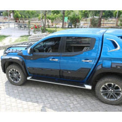 Купить Молдинг двери EuroCap (6 шт, ABS) для Fiat Fullback 2016- гг