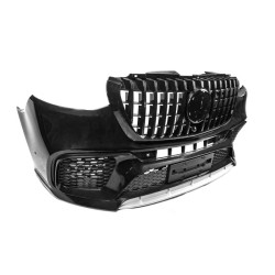 Купить Передний бампер с решеткой V1 (AMG) для Mercedes Sprinter W907/W910 2018- гг