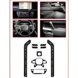 Купити Карбонові накладки в салон для Land Rover Defender 2019- рр