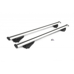 Купить Багажник (поперечины) на интегрированные рейлинги Wizard V2 (2 шт) 115 см, Черный для Volkswagen Touareg 2018- гг