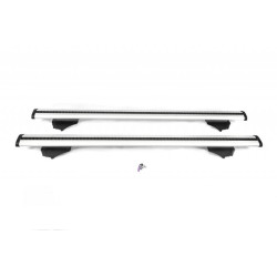 Купить Багажник (поперечины) на интегрированные рейлинги Wizard V2 (2 шт) 125 см, Черный для Volkswagen Touareg 2018- гг