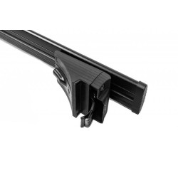 Купить Багажник (поперечины) на интегрированные рейлинги Wizard V2 (2 шт) 125 см, Черный для Volkswagen Touareg 2018- гг