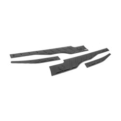 Купить Верхние молдинги дверей (4 шт, ABS) для Fiat Fullback 2016- гг