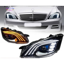 Купить Рестайлинг фары (дизайн Maybach X222) для Mercedes S-сlass W221