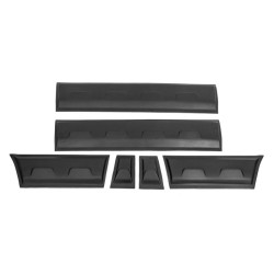 Купити Молдинг двері EuroCap (6 шт, ABS, коротка база) для Ford Transit 2000-2014 рр