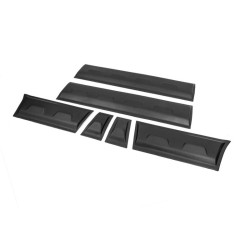 Купити Молдинг двері EuroCap (6 шт, ABS, коротка база) для Ford Transit 2000-2014 рр