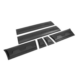 Купити Молдинг двері EuroCap (6 шт, ABS, коротка база) для Ford Transit 2000-2014 рр