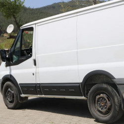 Купити Молдинг двері EuroCap (6 шт, ABS, коротка база) для Ford Transit 2000-2014 рр